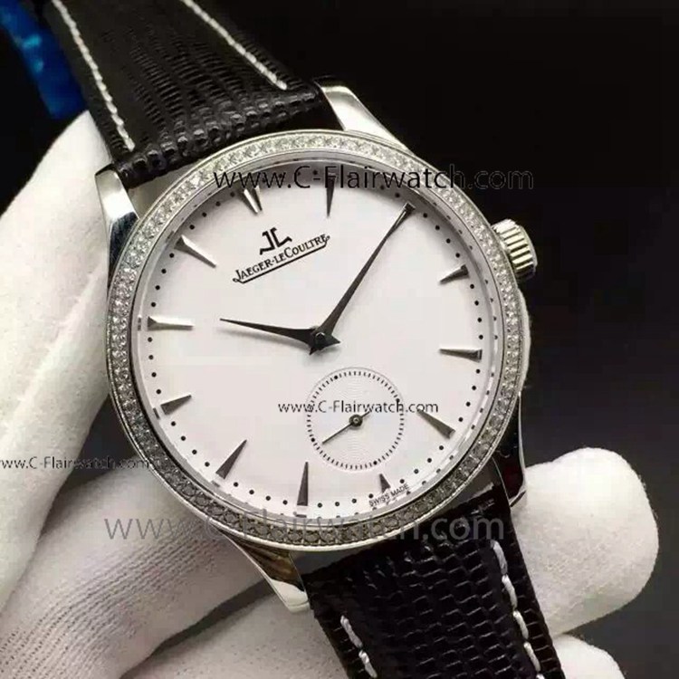 Replica Jaeger-LeCoultre SS Diamond Bezel Swiss Watch